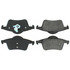 104.07950 by CENTRIC - Posi Quiet Semi-Metallic Brake Pads with Hardware