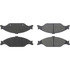 Centric 104.08040 Disc Brake Pad Set Posi Quiet Semi-Metallic Brake Pads with Hardware