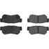 104.08130 by CENTRIC - Posi Quiet Semi-Metallic Brake Pads with Hardware
