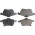 104.08190 by CENTRIC - Posi Quiet Semi-Metallic Brake Pads with Hardware