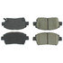 104.08220 by CENTRIC - Posi Quiet Semi-Metallic Brake Pads with Hardware