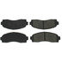 104.08331 by CENTRIC - Posi Quiet Semi-Metallic Brake Pads with Hardware