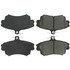 104.08370 by CENTRIC - Posi Quiet Semi-Metallic Brake Pads