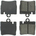 104.08480 by CENTRIC - Posi Quiet Semi-Metallic Brake Pads with Hardware