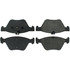 104.08531 by CENTRIC - Posi Quiet Semi-Metallic Brake Pads with Hardware