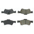 104.08570 by CENTRIC - Posi Quiet Semi-Metallic Brake Pads with Hardware