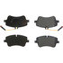 104.08721 by CENTRIC - Posi Quiet Semi-Metallic Brake Pads with Hardware