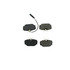 104.08771 by CENTRIC - Posi Quiet Semi-Metallic Brake Pads with Hardware