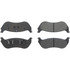 104.08810 by CENTRIC - Posi Quiet Semi-Metallic Brake Pads with Hardware