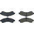 Centric 104.08820 Disc Brake Pad Set Posi Quiet Semi-Metallic Brake Pads with Hardware