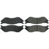 104.08970 by CENTRIC - Posi Quiet Semi-Metallic Brake Pads with Hardware