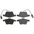 104.09151 by CENTRIC - Posi Quiet Semi-Metallic Brake Pads with Hardware