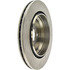 121.35039 by CENTRIC - C-Tek™ Disc Brake Rotor - Rear, Standard, Vented, Plain, 5 Lug Holes