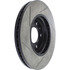 Centric 126.62093CSL Disc Brake Rotor Cryo Sport Slotted Rotor, Left