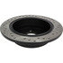 127.34019R by CENTRIC - Slotted Drilled Rotor