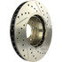 127.34021R by CENTRIC - Slotted Drilled Rotor