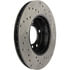 127.34029CR by CENTRIC - Sportstop Cryo Drilled & Slotted Rotor, Right