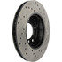 127.34029R by CENTRIC - Slotted Drilled Rotor