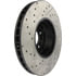 Centric 127.34031CL Disc Brake Rotor Sportstop Cryo Drilled & Slotted Rotor, Left