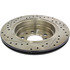 127.34034L by CENTRIC - Slotted Drilled Rotor