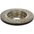 127.34034R by CENTRIC - Slotted Drilled Rotor