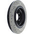 127.34049R by CENTRIC - Slotted Drilled Rotor