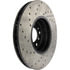 127.34050CL by CENTRIC - Sportstop Cryo Drilled & Slotted Rotor, Left