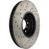 127.34050L by CENTRIC - Slotted Drilled Rotor