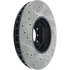 127.34055L by CENTRIC - Slotted Drilled Rotor