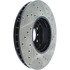 127.34055R by CENTRIC - Slotted Drilled Rotor