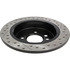 127.34066R by CENTRIC - Slotted Drilled Rotor