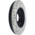 127.34067L by CENTRIC - Slotted Drilled Rotor