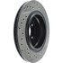 127.34069R by CENTRIC - Slotted Drilled Rotor