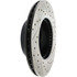 127.34045R by CENTRIC - Slotted Drilled Rotor