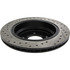 127.34046L by CENTRIC - Slotted Drilled Rotor