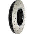 127.34070R by CENTRIC - Slotted Drilled Rotor