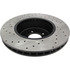 127.34071CL by CENTRIC - Sportstop Cryo Drilled & Slotted Rotor, Left