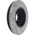 127.34073R by CENTRIC - Slotted Drilled Rotor