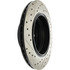 127.34085L by CENTRIC - Slotted Drilled Rotor