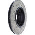 127.34086R by CENTRIC - Slotted Drilled Rotor