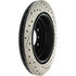 127.34091R by CENTRIC - Slotted Drilled Rotor