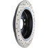 127.34094R by CENTRIC - Slotted Drilled Rotor