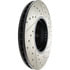 Centric 127.34096CR Disc Brake Rotor Sportstop Cryo Drilled & Slotted Rotor, Right