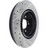 127.34097R by CENTRIC - Slotted Drilled Rotor