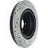 127.34107R by CENTRIC - Slotted Drilled Rotor