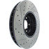 Centric 127.34112L Disc Brake Rotor Slotted Drilled Rotor