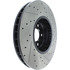 Centric 127.34112R Disc Brake Rotor Slotted Drilled Rotor