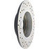 127.34137R by CENTRIC - Slotted Drilled Rotor