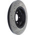 127.34141L by CENTRIC - Slotted Drilled Rotor