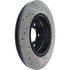 127.34141R by CENTRIC - Slotted Drilled Rotor